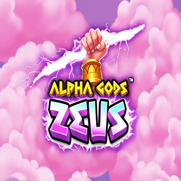 Alpha Gods Zeus casino game by PearFiction Studios – featured logo at Rocket Casino