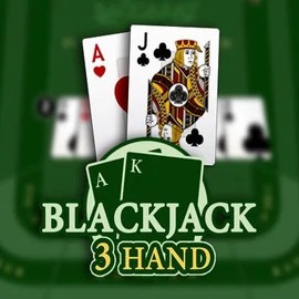Blackjack 3H (Habanero) casino game by Habanero – featured logo at Rocket Casino