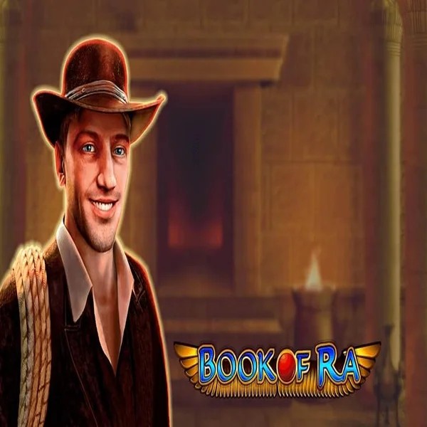 Book of Ra casino game by Greentube – featured logo at Rocket Casino