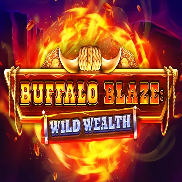 Slots logo of Buffalo Blaze Wild Wealth from OctoPlay at Rocket Casino