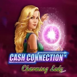 Cash Connection Charming Lady slot logo by Novomatic at Rocket Casino