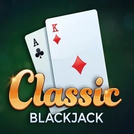 Classic Blackjack slot visual from Red Tiger Gaming available on rocketcasinoo.com