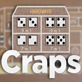 Craps (Nucleus Gaming) slot logo by Nucleus Gaming at Rocket Casino