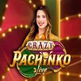 Crazy Pachinko by Evolution, showcased at rocketcasinoo.com – game logo