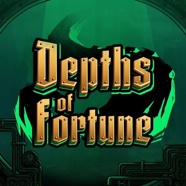 Official Slots logo: Depths of Fortune by AvatarUX Studios at Rocket Casino