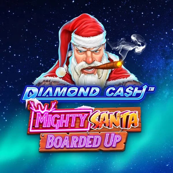 Diamond Cash Mighty Santa Boarded Up – slot by Greentube, featured at rocketcasinoo.com