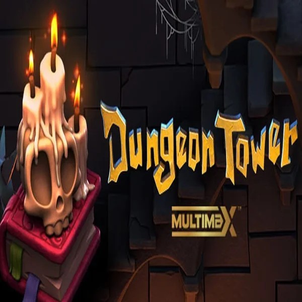 Dungeon Tower logo – Slots by Peter & Sons at Rocket Casino
