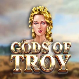 Gods of Troy logo – Slots by Red Tiger Gaming at Rocket Casino