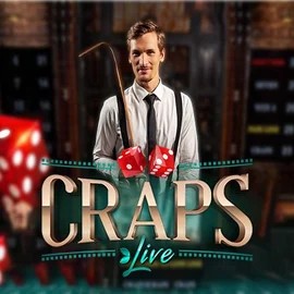 Live Craps game by Evolution – logo hosted on Rocket Casino