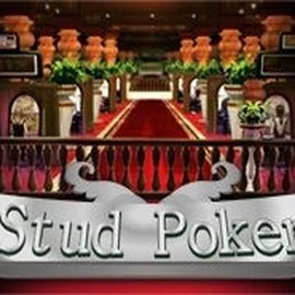 Stud Poker 3D online game logo by iSoftBet on rocketcasinoo.com